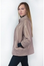 Женская кожаная куртка из натуральной кожи с воротником 0900258-4
